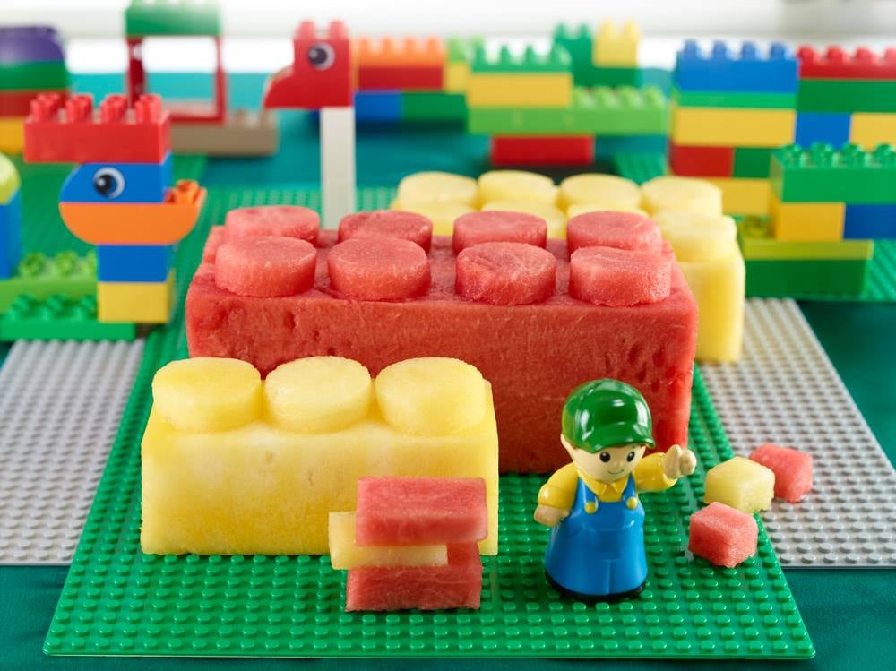 Watermelon Lego Bricks