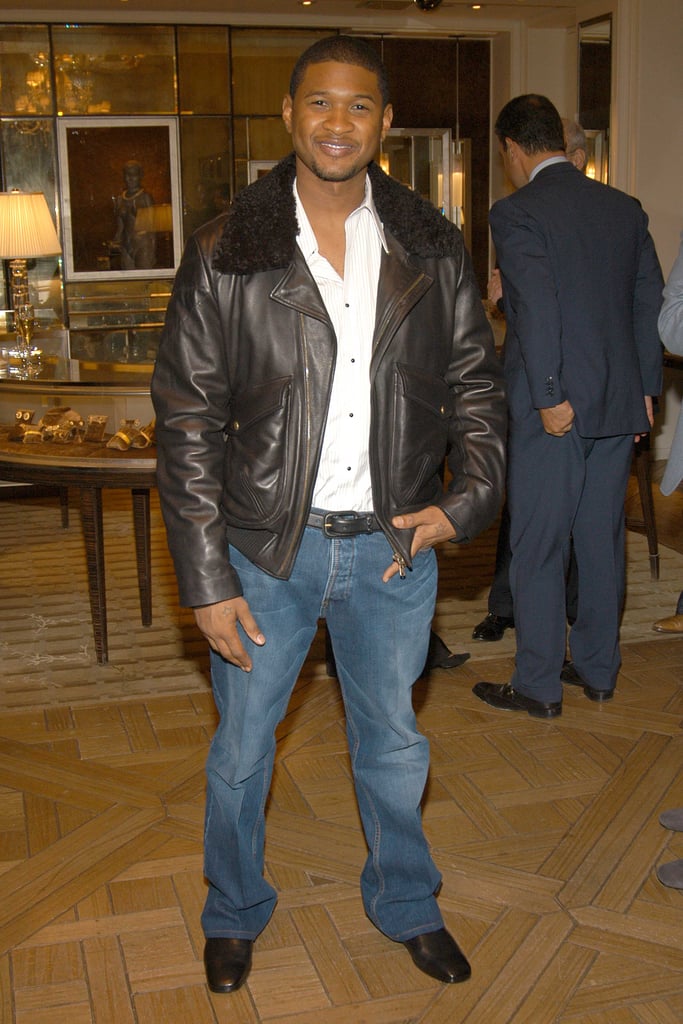 Usher at an Yves Saint Laurent x Bergdorf Goodman Party, November 2005