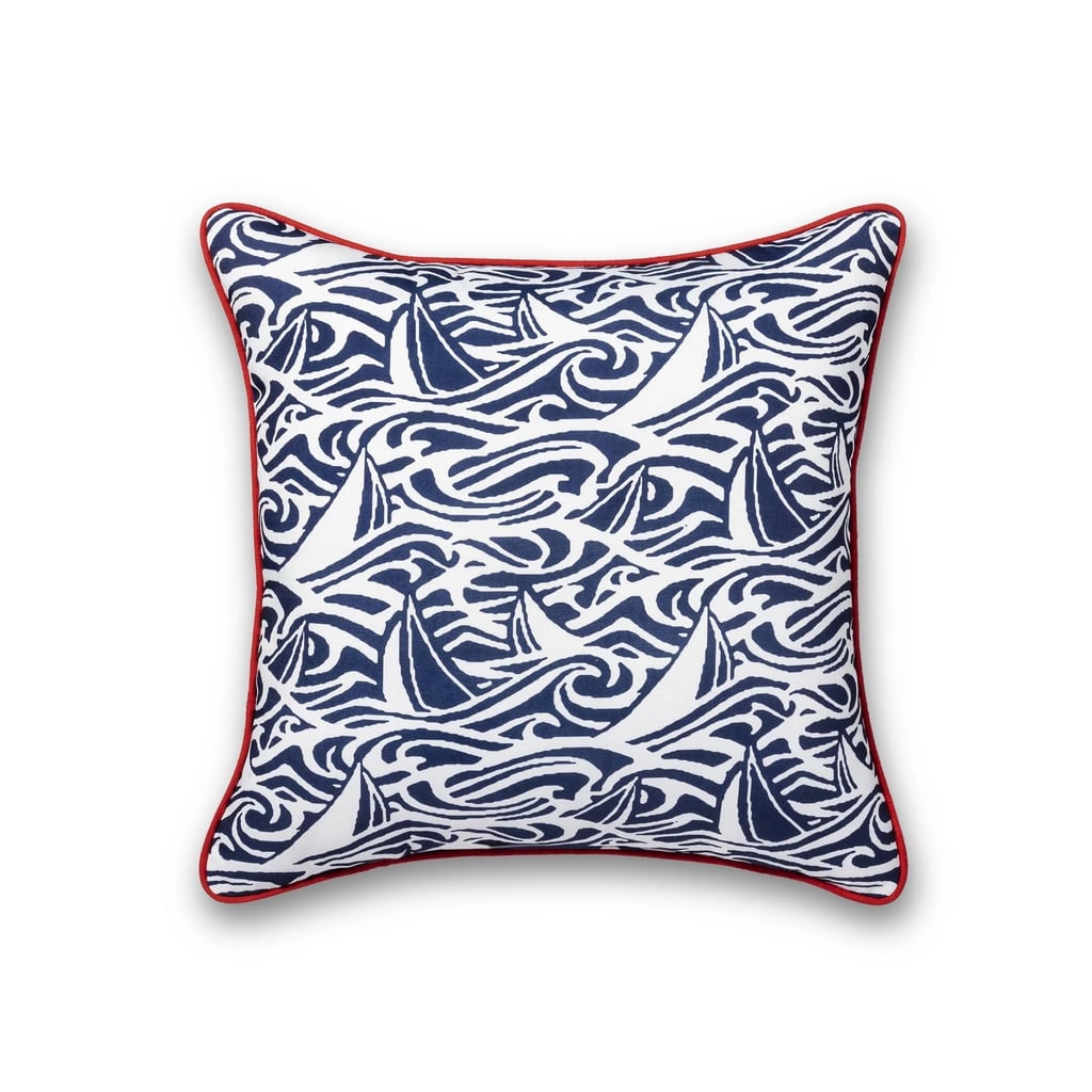 Rough Seas Throw Pillow