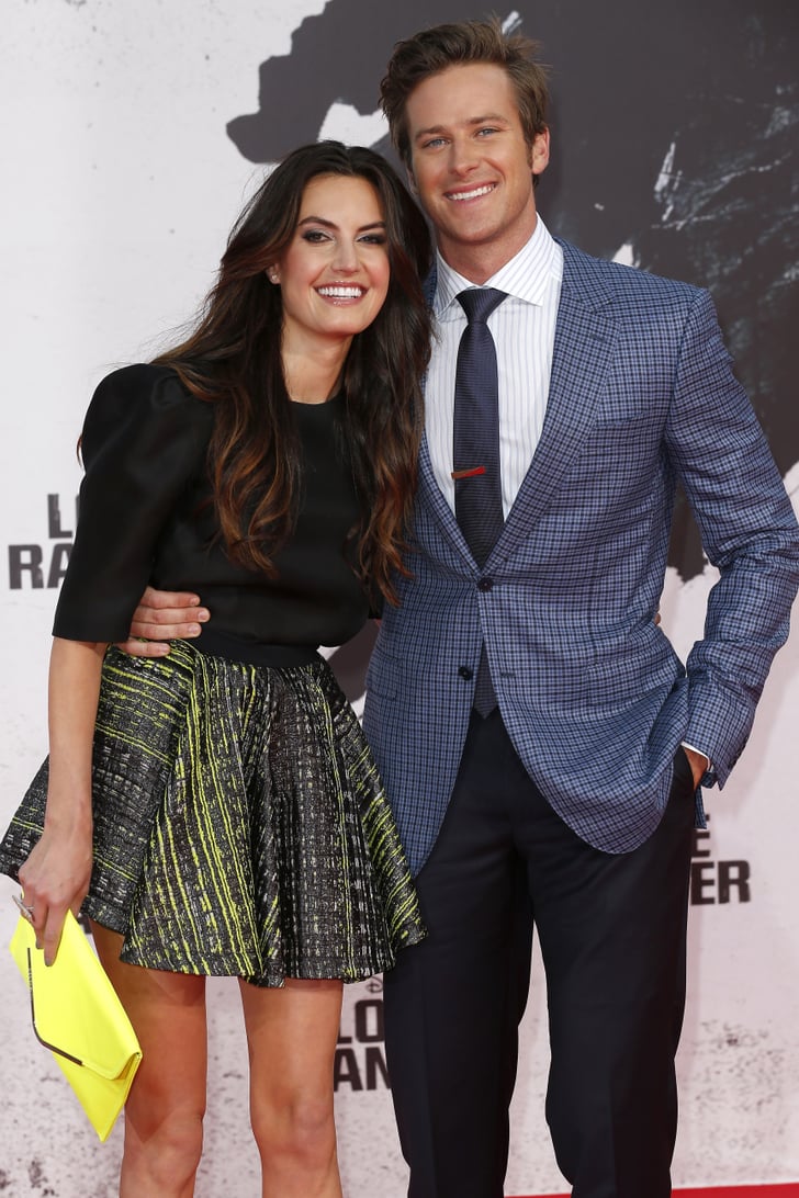 Armie Hammer And His Wife Elizabeth Chambers Pictures Popsugar