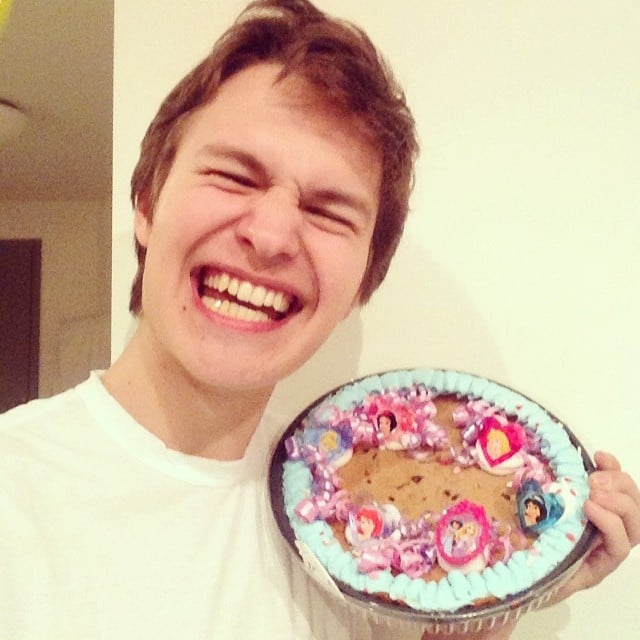 When He Was Superstoked to Have His Cookie Cake