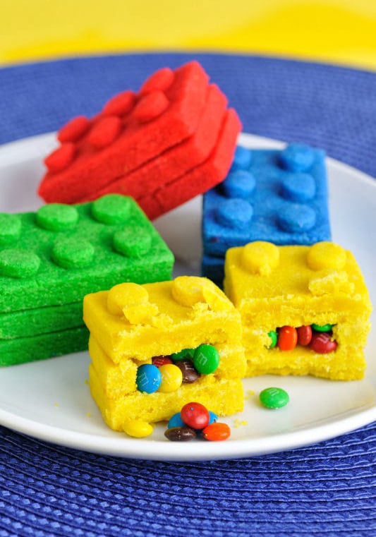 Lego Piñata Cookies