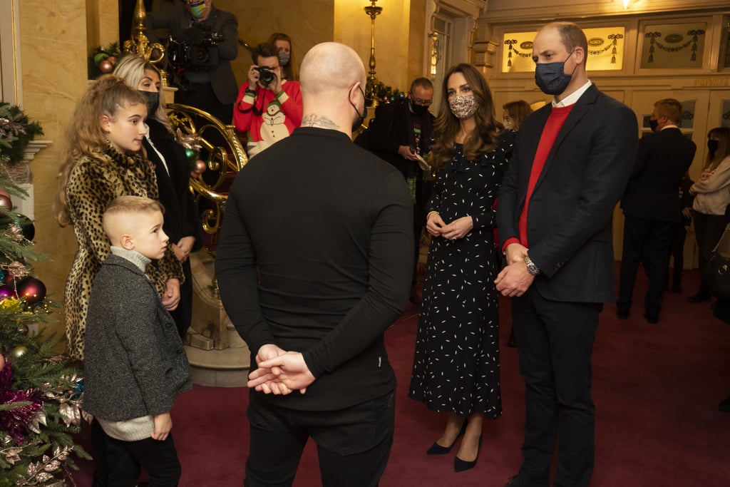 The Cambridge Family Attends Pantomime Performance in London