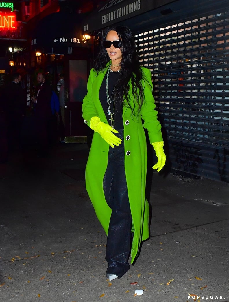 Rihanna Stepping Out to Dinner in New York City