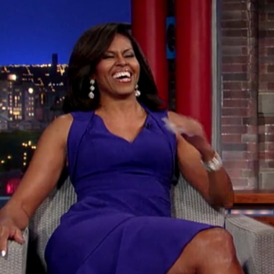 Michelle Obama on The Late Show With David Letterman 2015