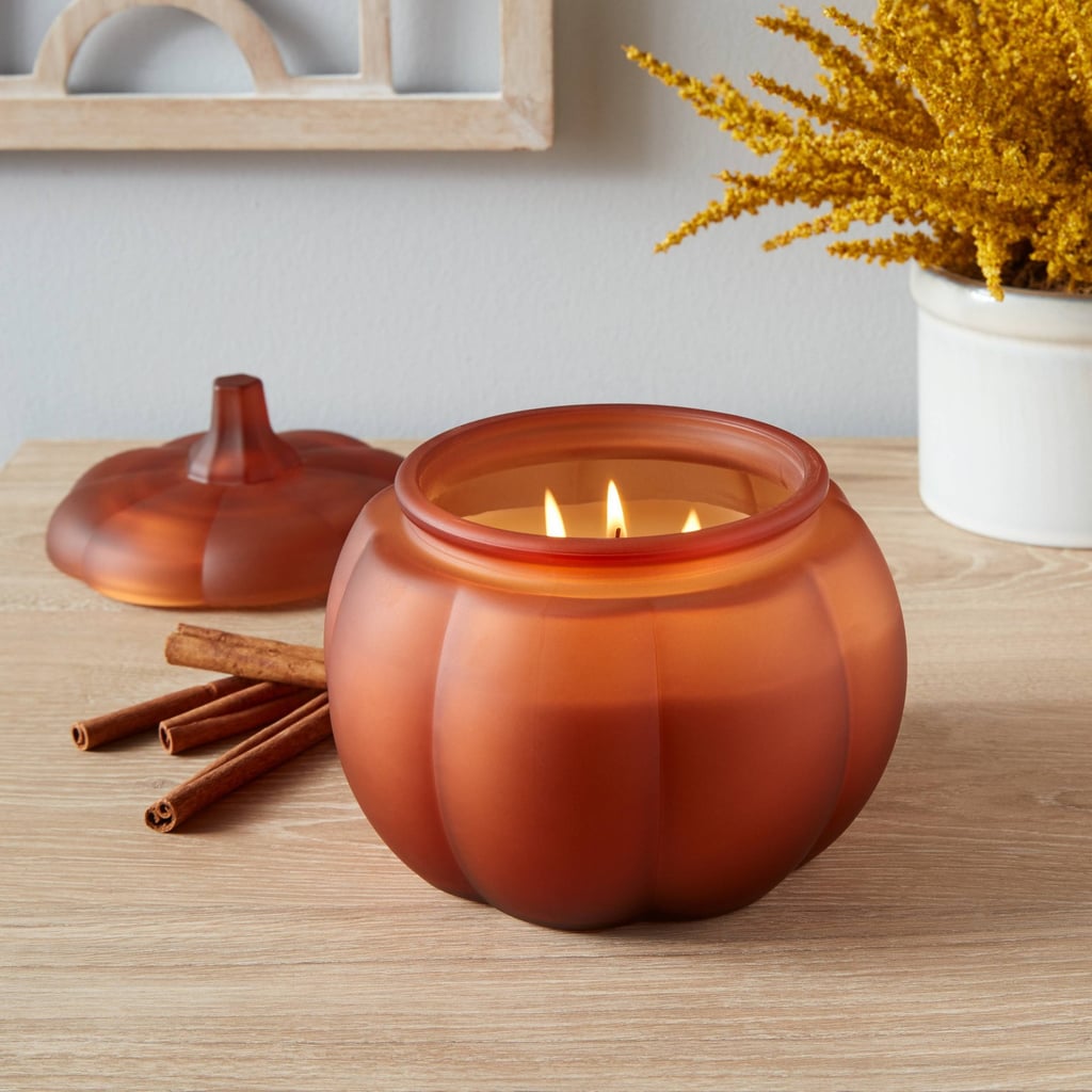 Cute Candle: Pumpkin Spice Sundown Orange Candle