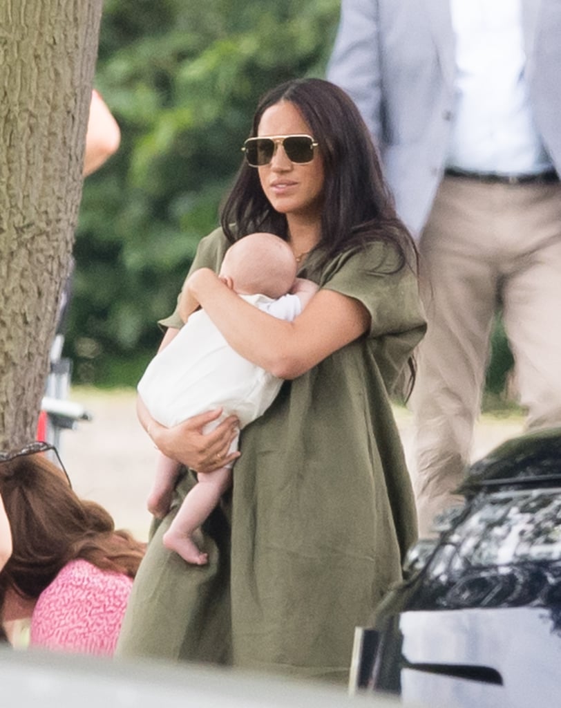 Meghan Markle Green Dress at Polo Day 2019