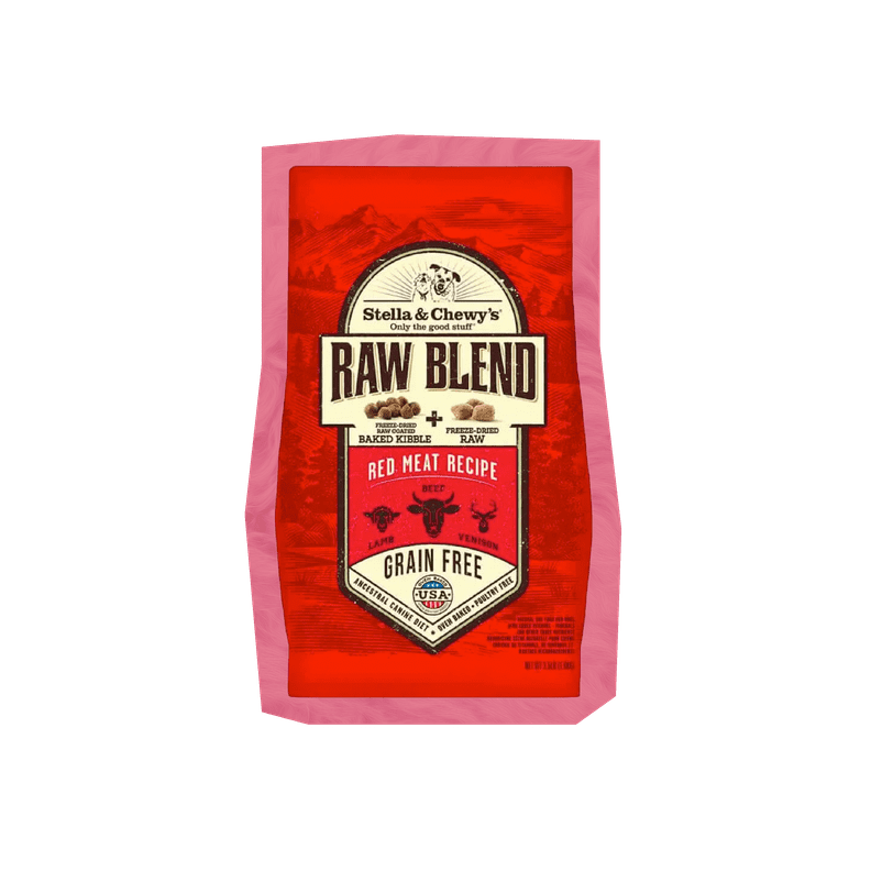 Stella & Chewy's Red Meat Raw Blend Kibble For Dogs