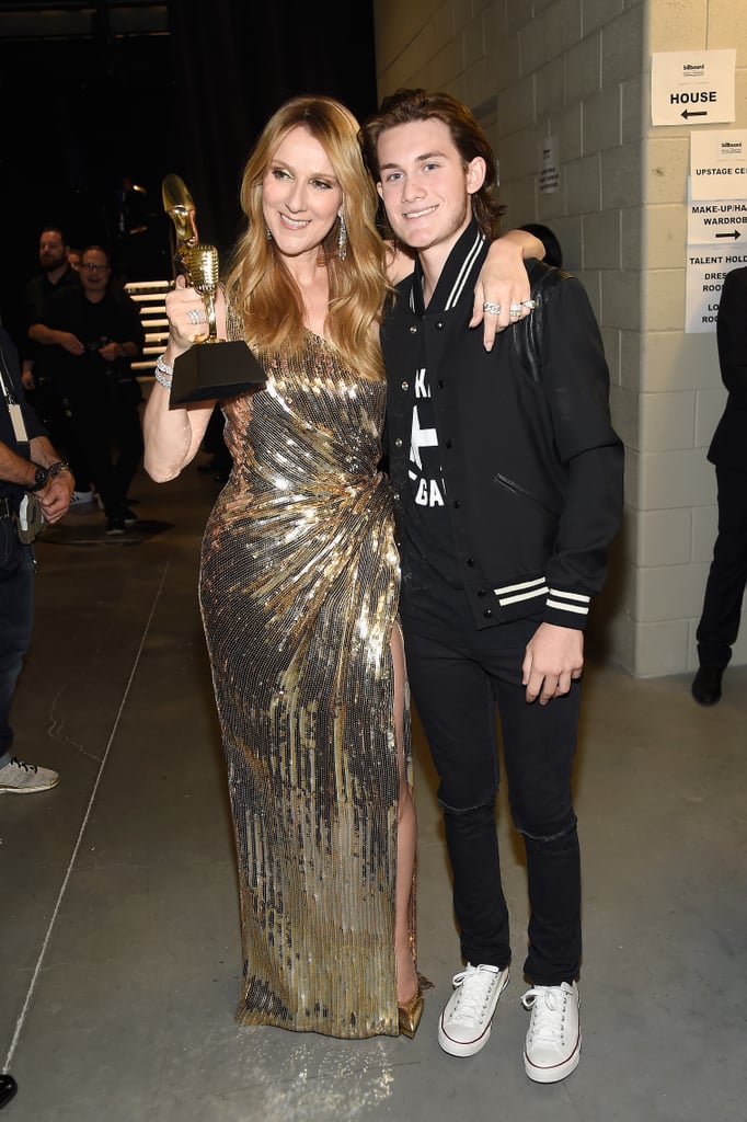 Pictured: Celine Dion and René-Charles Angélil