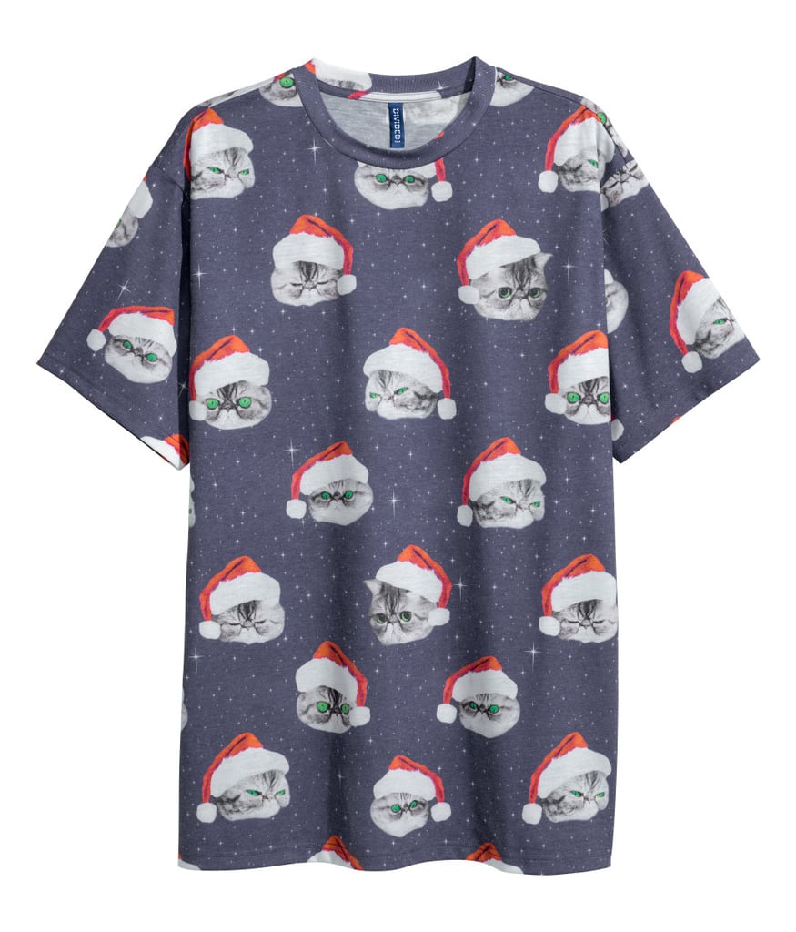 T-Shirt With Christmas Motif ($13)
