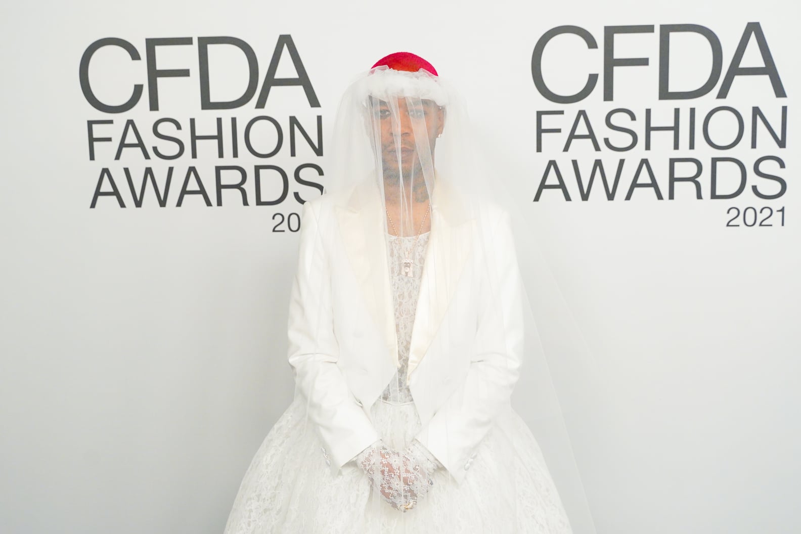 Kid Cudi Wore a Wedding Dress to the CFDA Fashion Awards POPSUGAR Fashion