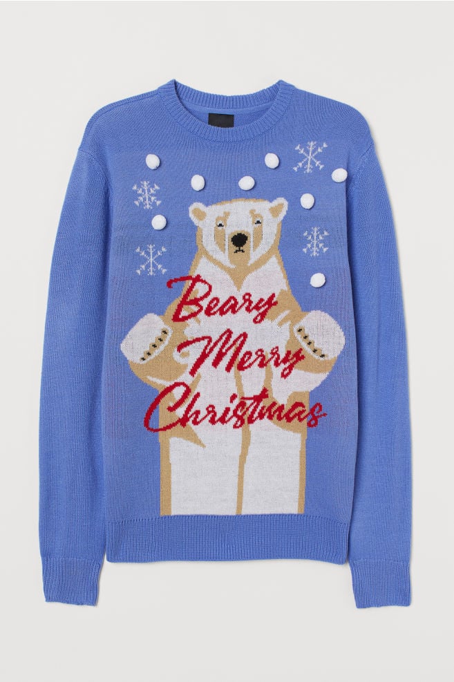 H&M Jacquard-Knit Jumper | Stylish Christmas Jumpers | POPSUGAR Fashion UK Photo 13