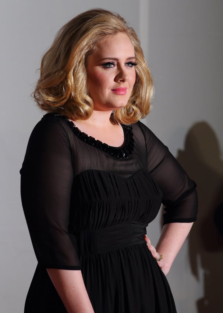 Adele's Strawberry Blond Hair Color
