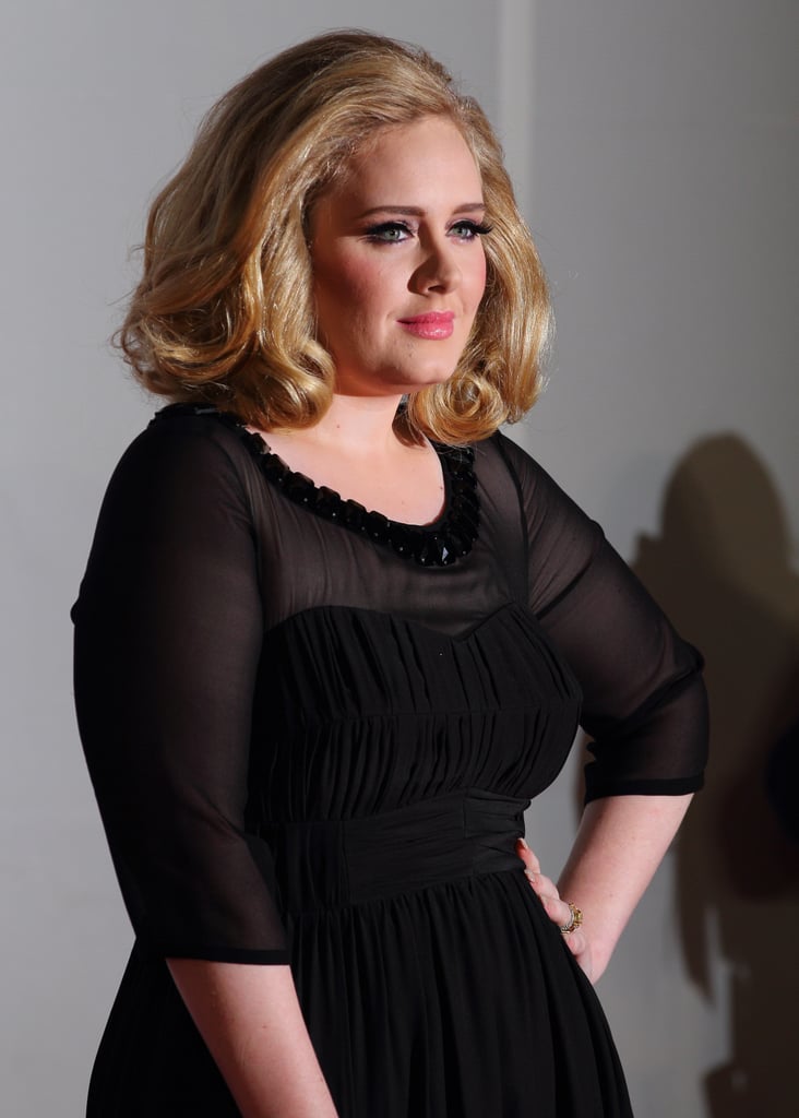 Adele's Strawberry Blond Hair Colour