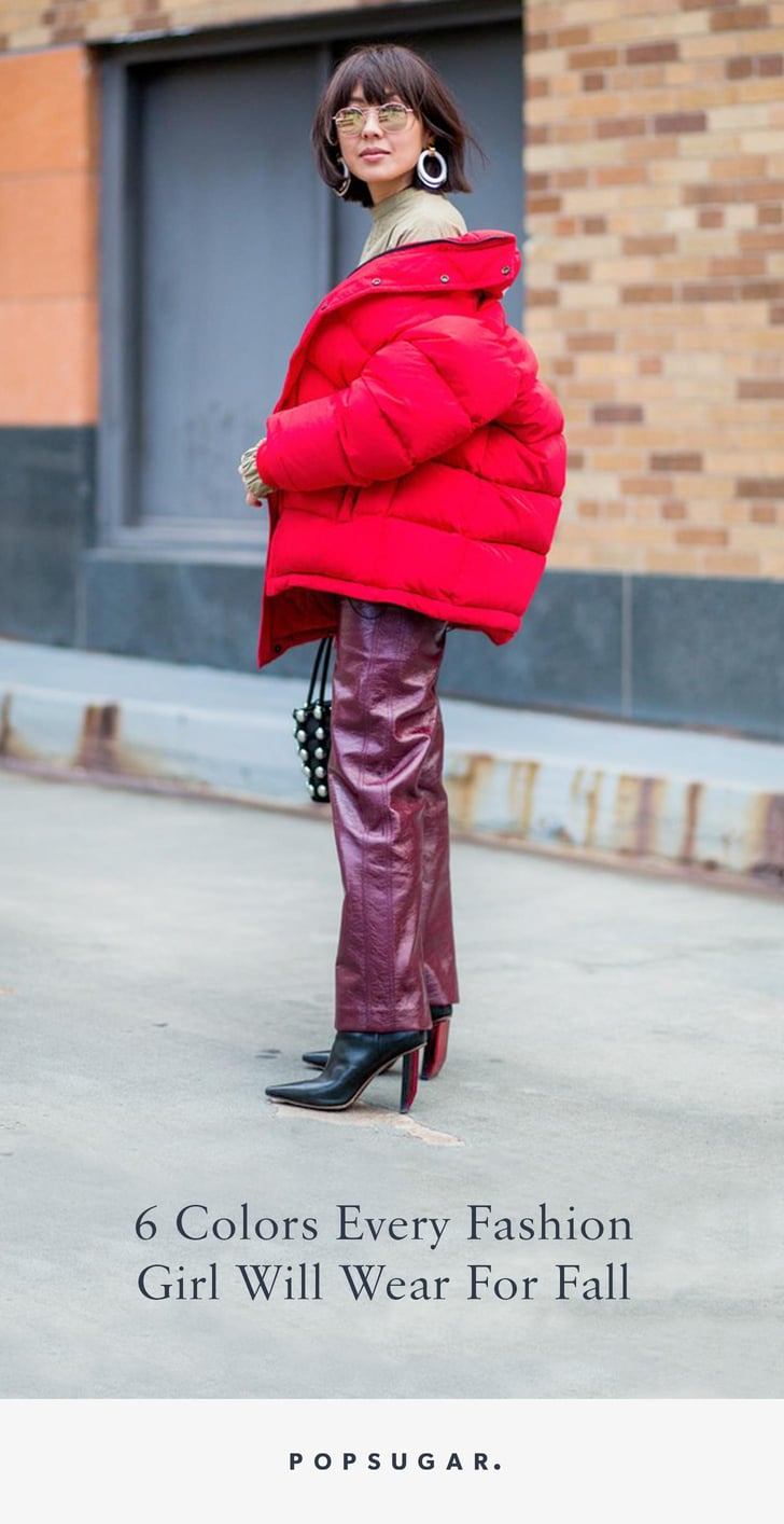 Popular Colors to Wear For Fall 2017