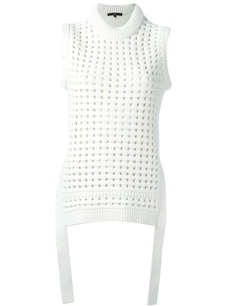 "Tank tops may not be office appropriate, but this Tibi knit top ($495) is a fresh solution you'll wear all Spring and Summer." — HWM