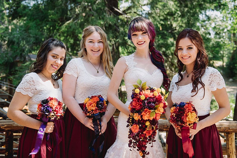 Rainbow Hair Bride | 2016