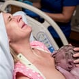 Mom's Reaction to Holding Her Newborn Rainbow Baby Is So Powerful