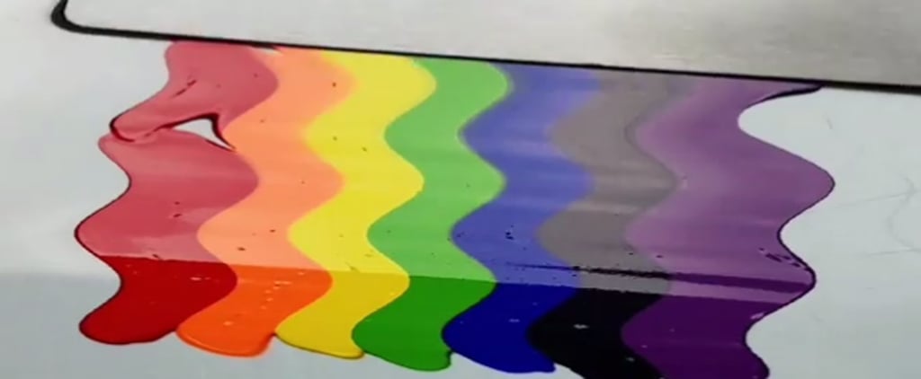 Paint-Smearing Instagram Videos by Annette Labedzki