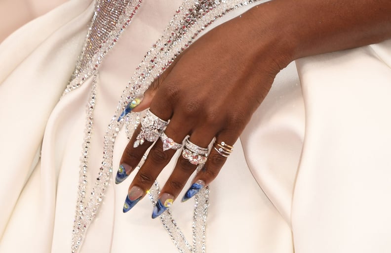 Cynthia Erivo's "Starry Night" Manicure at the 2020 Oscars