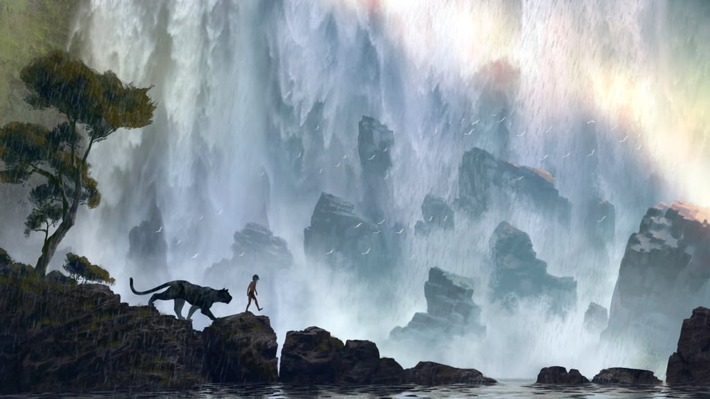 Here's a peek at the animated art that Disney used to inspire the look of the movie.
