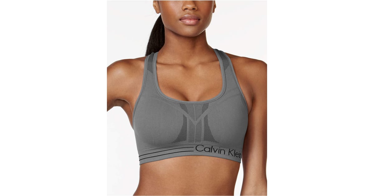 Calvin klein sales racerback sports bra