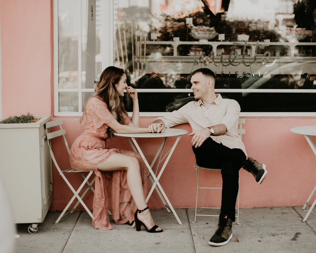 Champagne and Candy Engagement Shoot