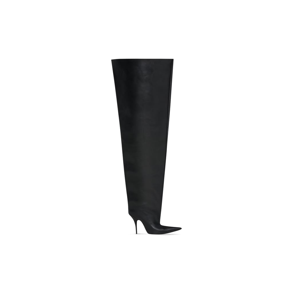 Balenciaga Waders 110mm Over-the-Knee Boot in Black