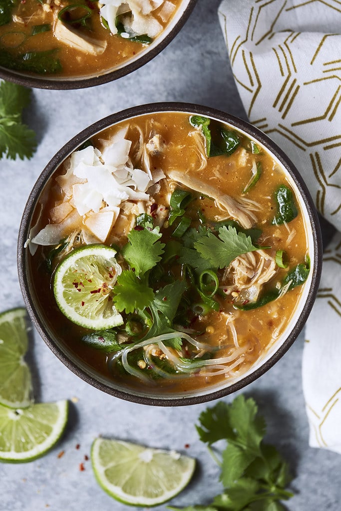 Coconut Red Curry Soup