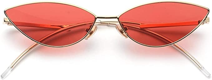 FEISEDY Retro Petal-Shaped Sunglasses