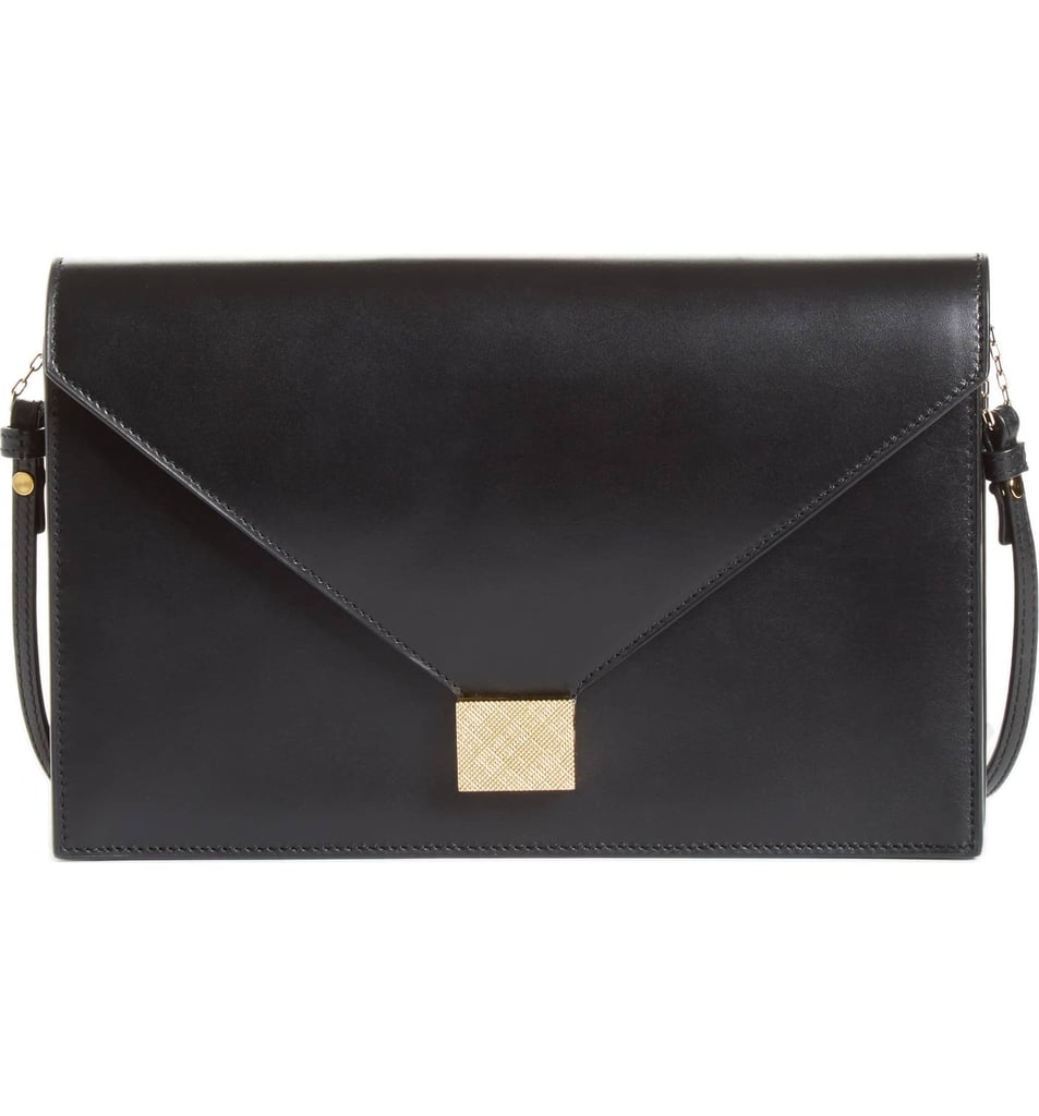 Victoria Beckham Leather Envelope Clutch