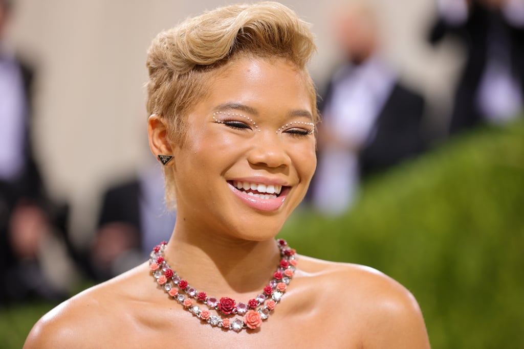 Storm Reid Debuted a Blonde Pixie Cut at 2021 Met Gala