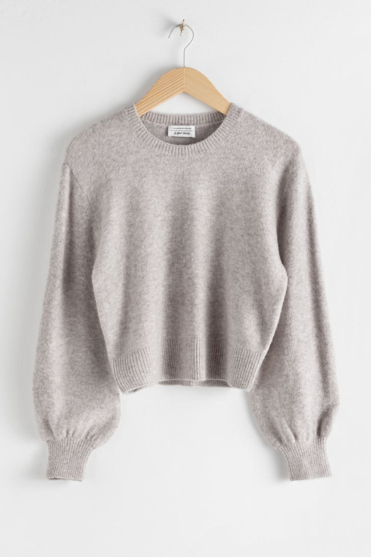 & Other Stories Cropped Sweater | The Most Flattering Fall/Winter ...