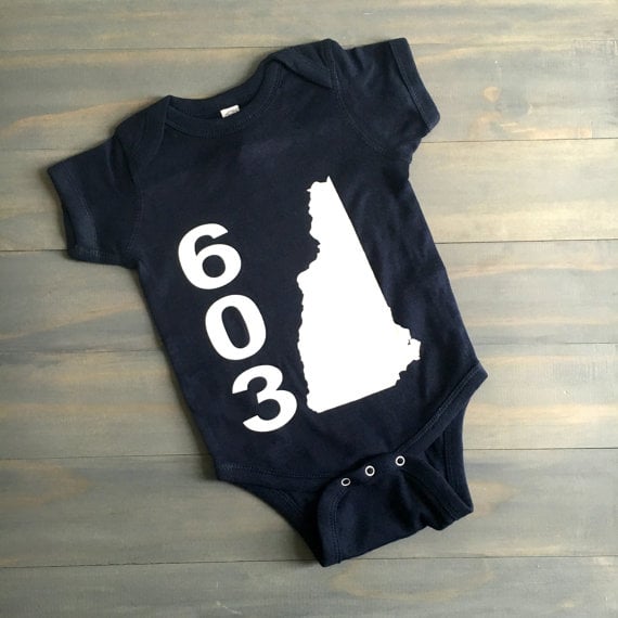 New Hampshire onesie