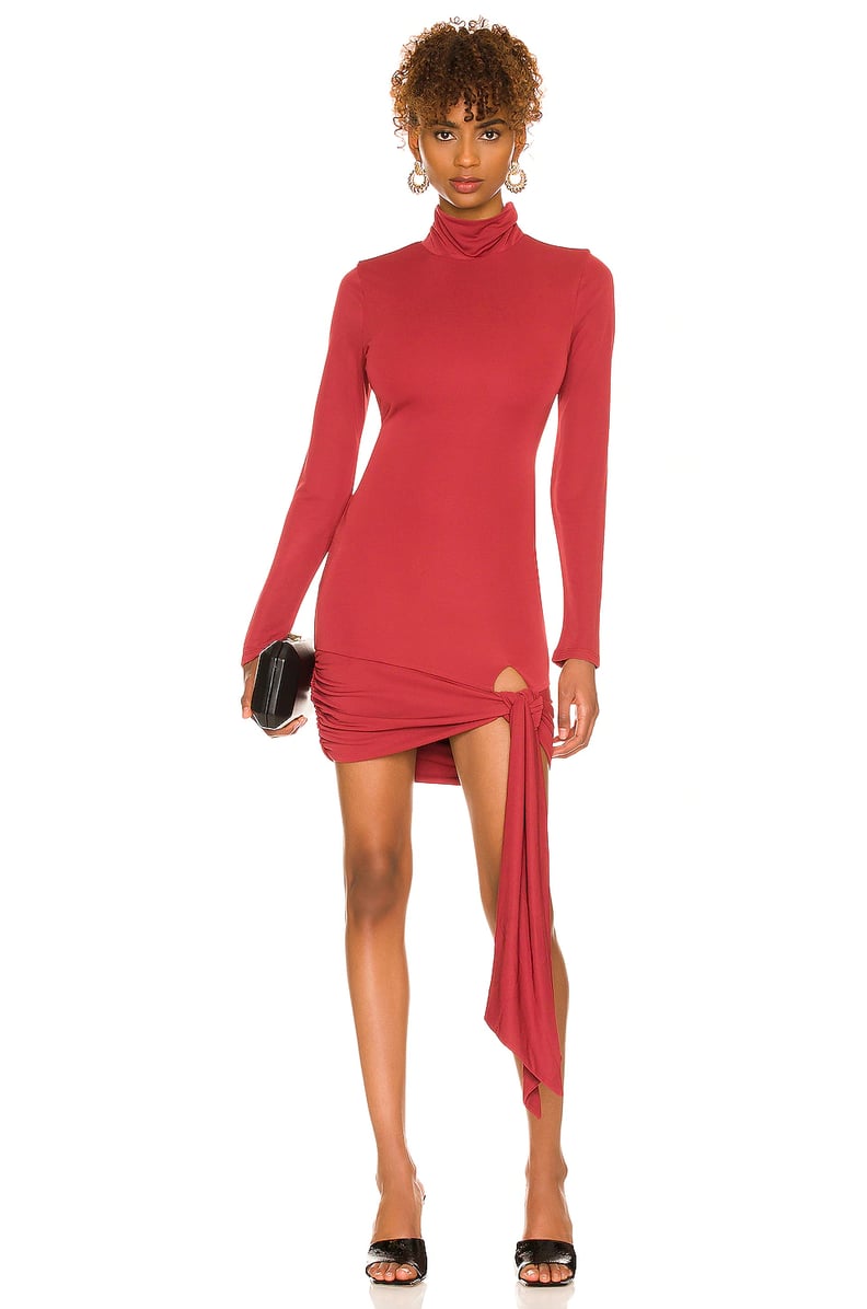 Lovers and Friends Hip Tie Turtleneck Dress