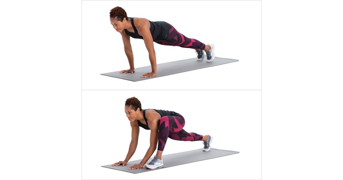 Plank to Lunge Burpee Alternatives For Beginners POPSUGAR Fitness