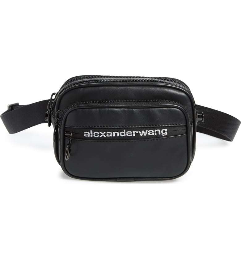 Alexander Wang Attica Logo Leather Belt Bag
