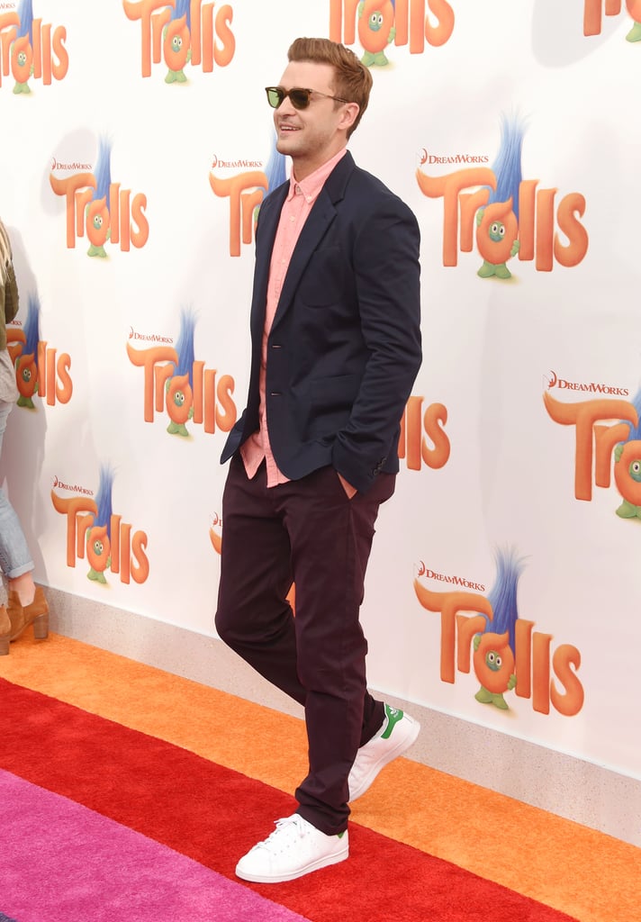 Justin Timberlake at Trolls Premiere in LA October 2016