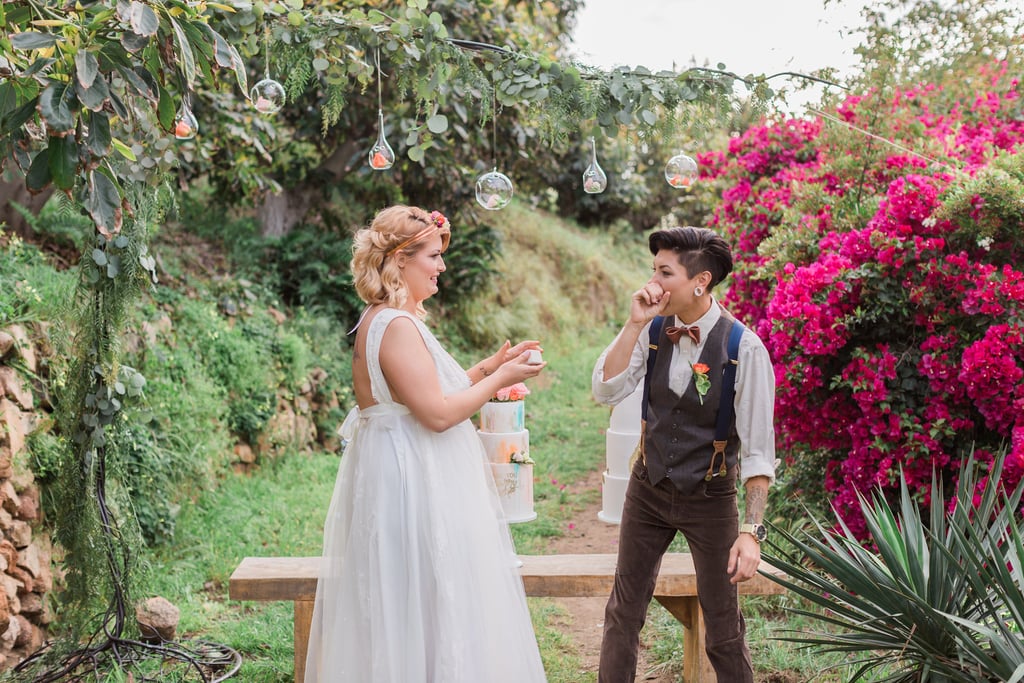 Surprise Proposal in a Styled Wedding Shoot