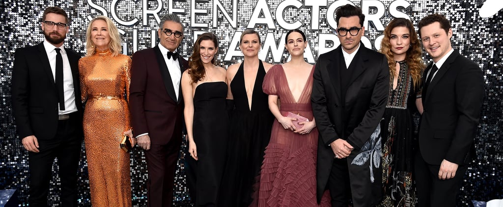 The Schitt's Creek Cast Hung Out at the SAG Awards, and I Love This Journey For Them