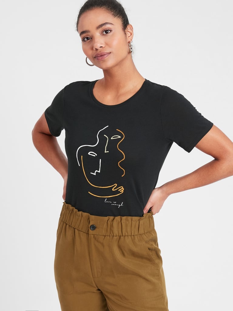 Banana Republic Women's Day Graphic T-Shirt