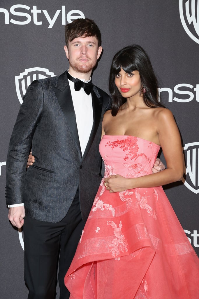 Jameela and James at a 2019 Golden Globes Afterparty