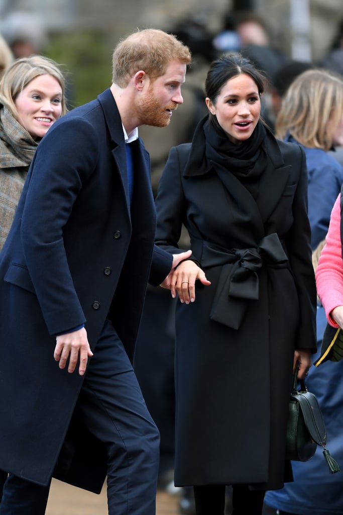 Prince Harry and Meghan Markle in Cardiff January 2018