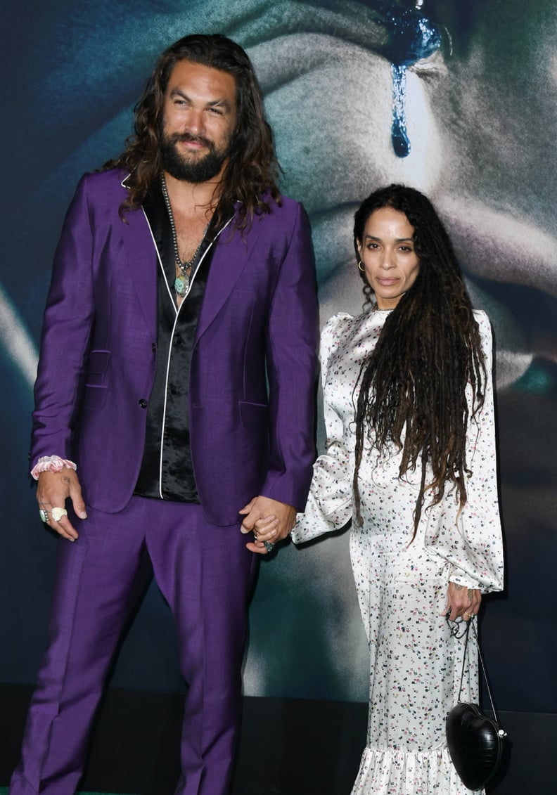 Jason Momoa and Lisa Bonet at the Joker Movie Premiere in September 2019