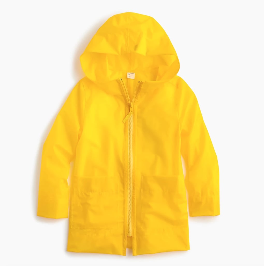 J.Crew WaterResistant Rain Jacket Raincoats For Kids 2017 POPSUGAR