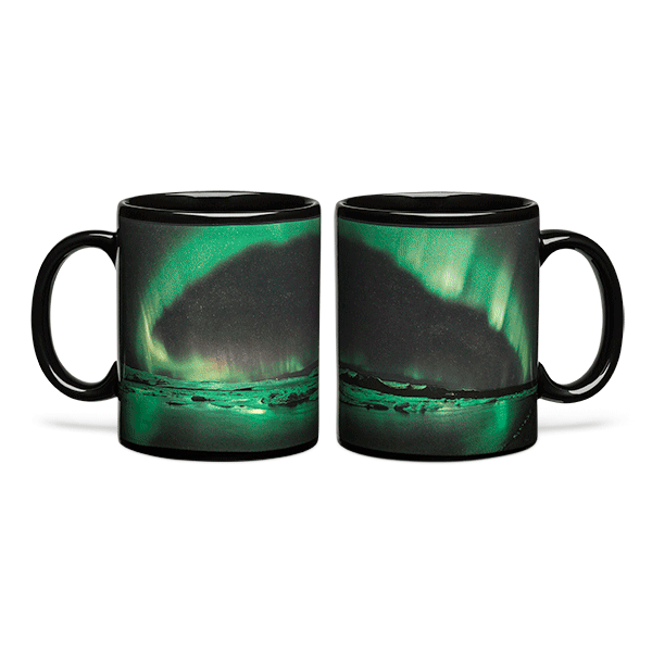 Aurora Borealis Heat Change Mug ($15)