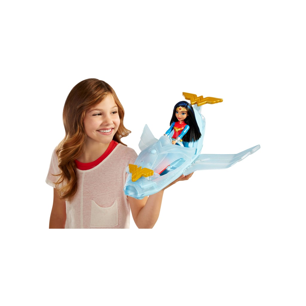 For 5-Year-Olds: DC Super Hero Girls Wonder Woman Action Doll and Invisible Jet