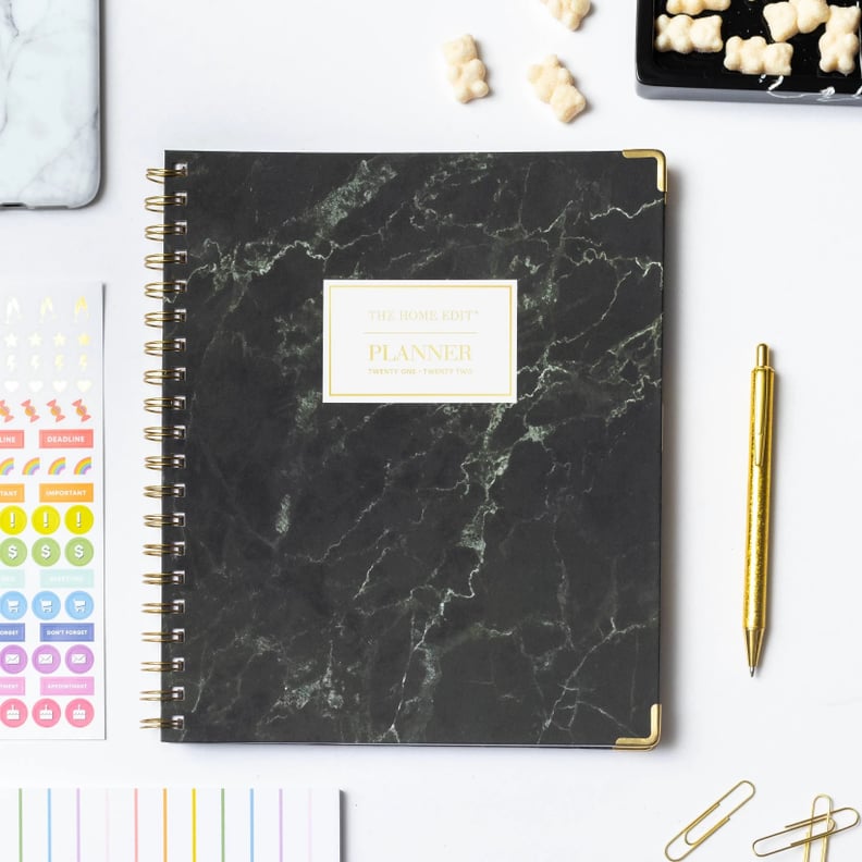 For the Modern Aesthetic: The Home Edit 2021-22 Academic Planner in Modern Marble