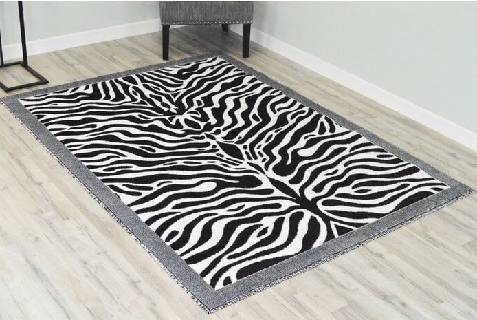 Braddyville Power Loom Black Rug