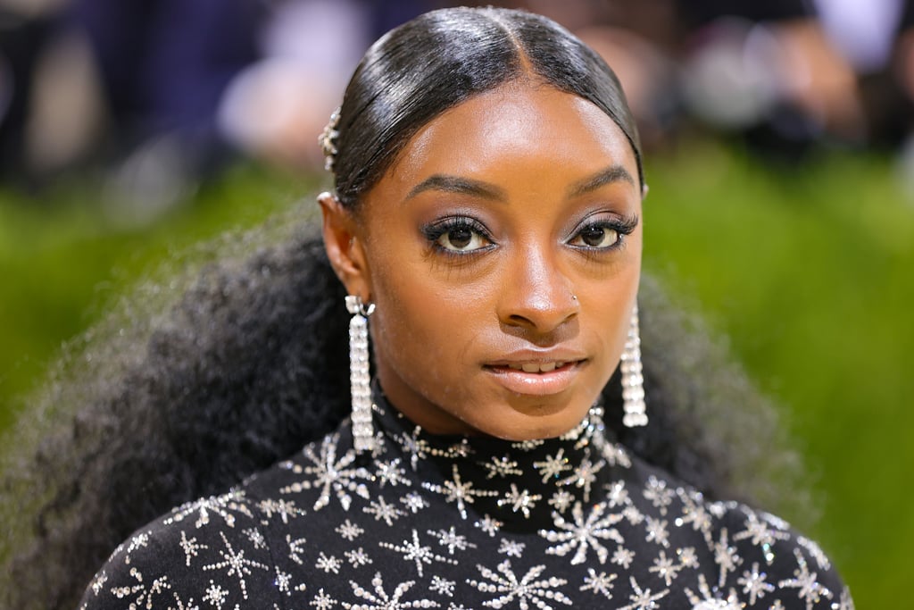 Simone Biles Wears 88-Pound Dress to the 2021 Met Gala